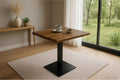 #akaziehonigfarben #60x60 #säulen-gestelleckigschwarz