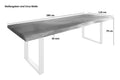 #nussbaumfarben #280x110 #u-gestellweiß
