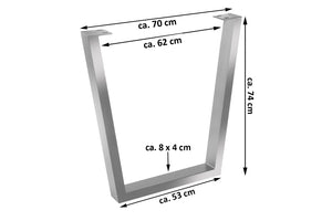#silber #v-form #v-gestellsilber