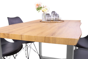 #wildeichenfarben #120x80 #u-gestellsilber