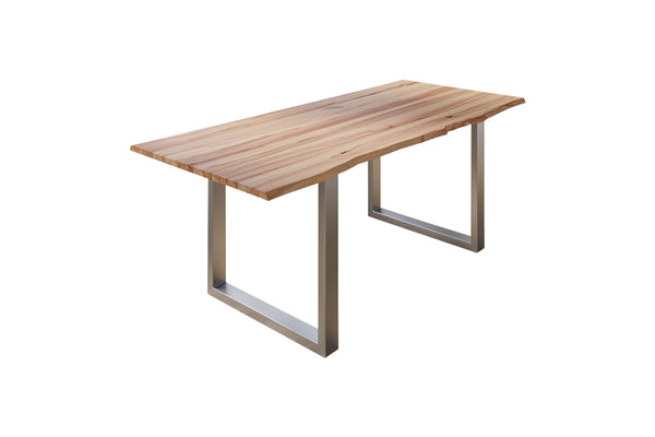 #wildbuchenaturfarben #160x85 #u-gestellsilber