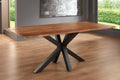 #nussbaumfarben #180x90 #spider-gestellschwarz