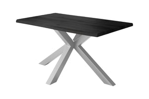 #holzgrau-optik #160x85 #spider-gestellsilber