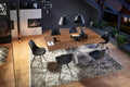 #nussbaumfarben #260x100 #spider-gestellsilber