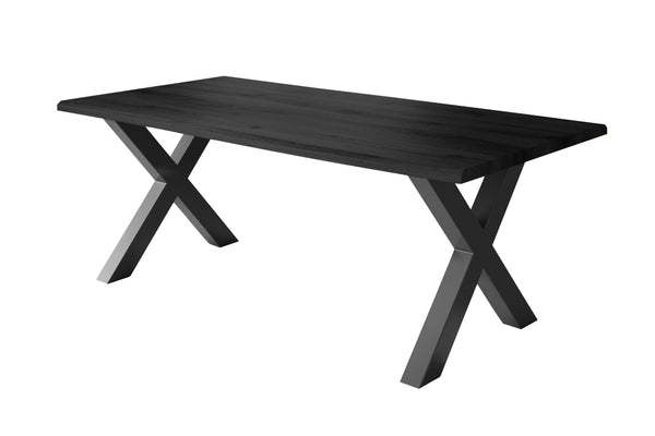 #holzgrau-optik #220x100 #x-gestellschwarz