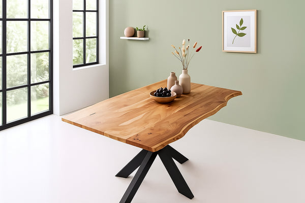 #naturfarben #180x90 #spider-gestellschwarz