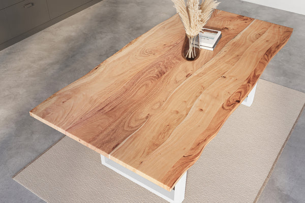 #naturfarben #180x90 #u-gestellweiß