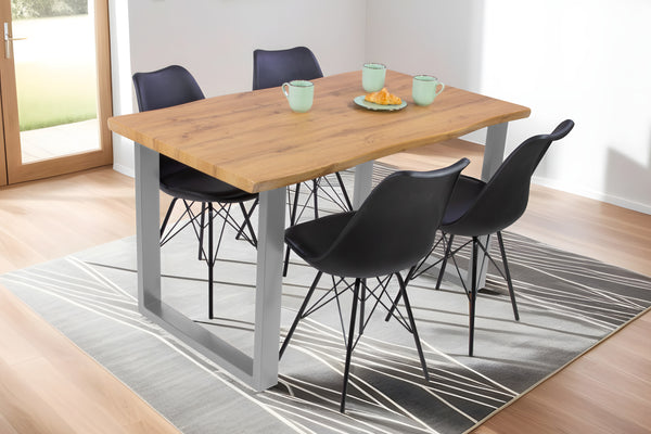 #wildeichenfarben #120x80 #u-gestellsilber