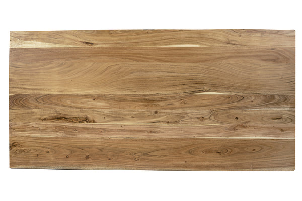 #akazienaturfarben #240x100 #spider-gestellschwarz