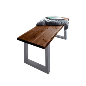 #nussbaumfarben #180x90 #u-gestellsilber