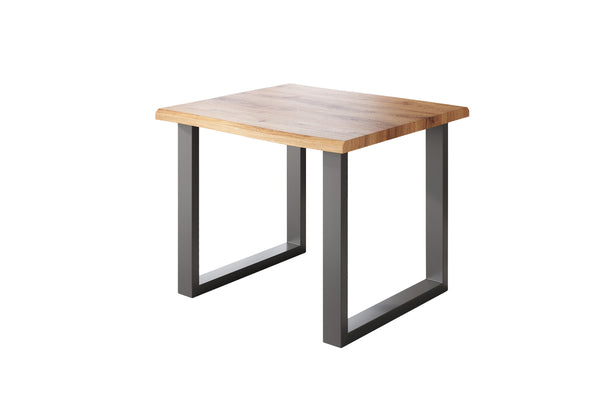 #holzwildeiche-optik #80x80 #u-gestellschwarz
