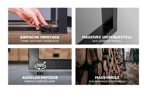 #300x100 #u-gestellschwarz
