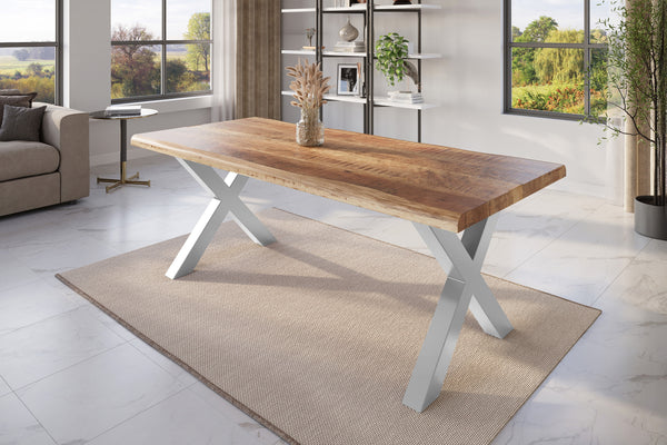 #mangoroughfarben #220x100 #x-gestellsilber