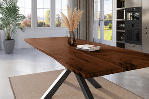 #nussbaumfarben #300x100 #spider-gestellschwarz