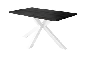 #holzgrau-optik #120x80 #spider-gestellweiß