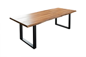 #naturfarben #200x100 #u-gestellschwarz