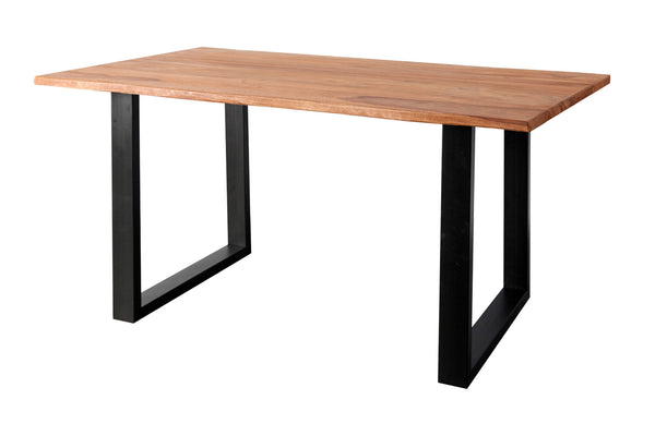 #sheeshamteakfarben #180x90 #u-gestellschwarz