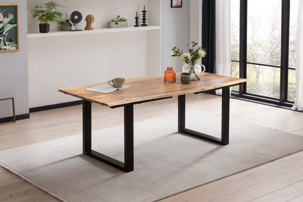 #naturfarben #200(300)x100 #u-gestellschwarz