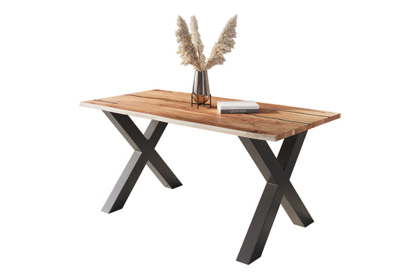 #naturfarben #120x80 #x-gestellschwarz