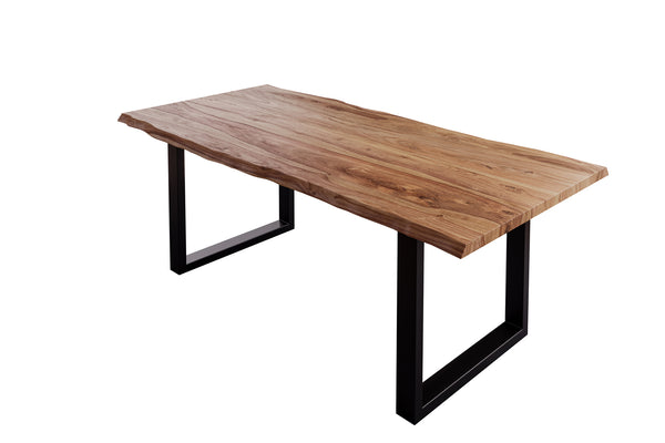 #sheeshamnaturfarben #180x90 #u-gestellschwarz