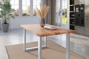 #naturfarben #160x85 #u-gestellsilber