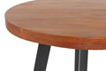 #nussbaumfarben #90x90 #vierfuß-gestellschwarz