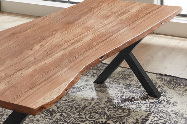 #naturfarben #220x100 #x-gestellschwarz