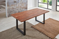 #sheeshamteakfarben #180x90 #u-gestellschwarz