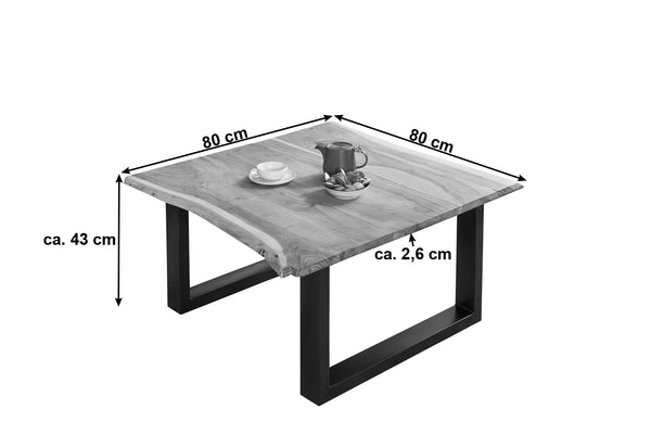 #naturfarben #80x80 #u-gestellschwarz