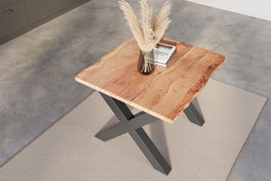 #naturfarben #80x80 #x-gestellschwarz