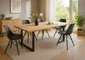 #naturfarbenlackiert #160x85 #u-gestellschwarz