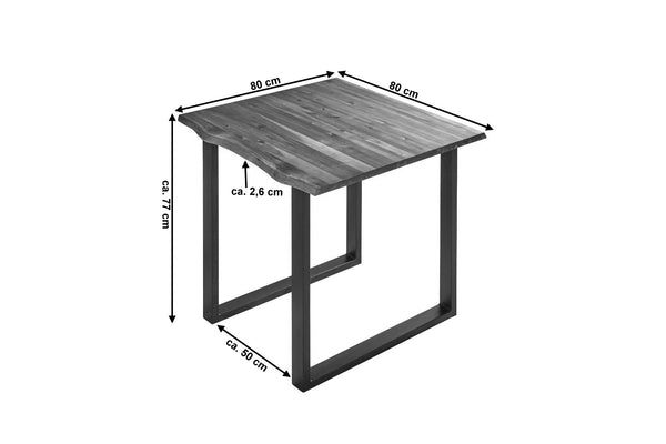 #80x80 #u-gestellschwarz