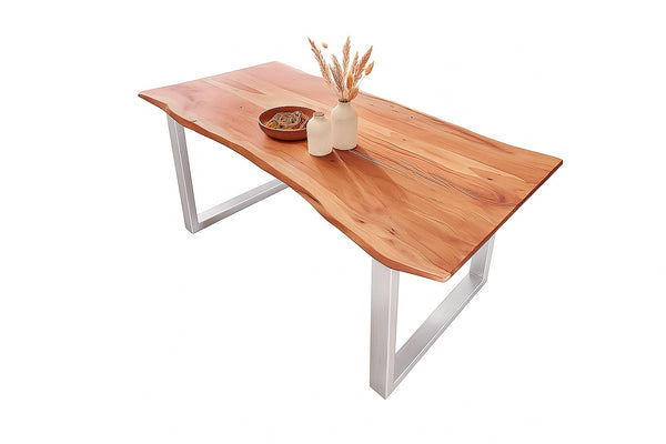 #naturfarben #240x100 #u-gestellsilber