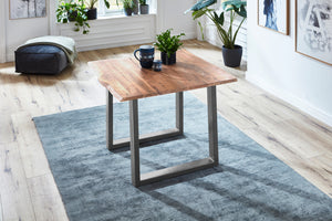 #naturfarben #90x90 #u-gestellsilber