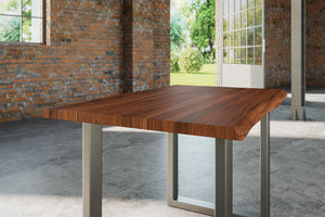 #nougatfarben #140x80 #u-gestellsilber