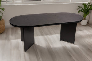 #holzschwarze-optik #204x90