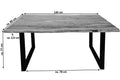 #naturfarben #140x80 #u-gestellschwarz