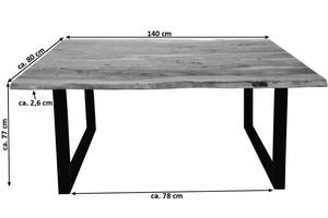 #naturfarben #140x80 #u-gestellschwarz