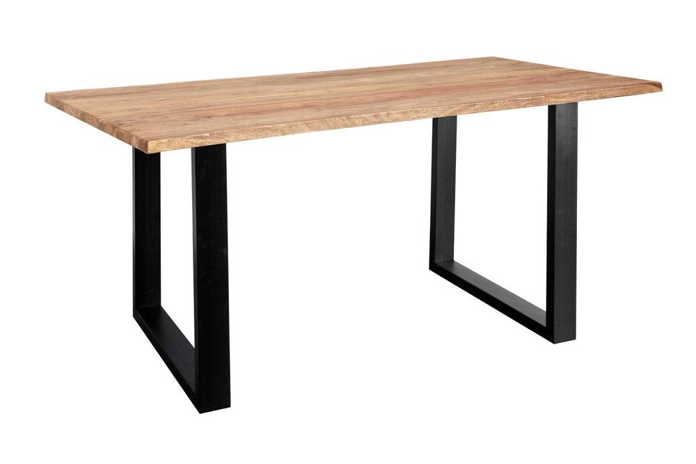 #sheeshamnaturfarben #160x85 #u-gestellschwarz