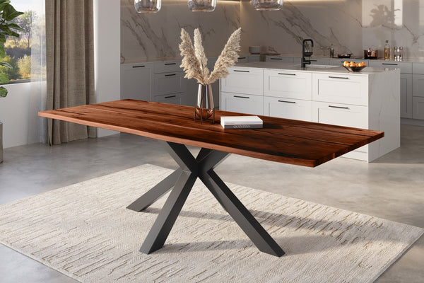 #nussbaumfarben #280x100 #spider-gestellschwarz