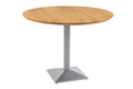 #akazienaturfarben #90x90 #säulen-gestelleckigsilber