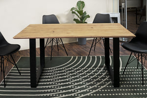 #naturfarben #160x85 #u-gestellschwarz