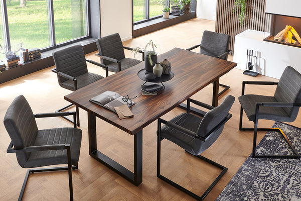 #wengefarben #160x90 #u-gestellschwarz