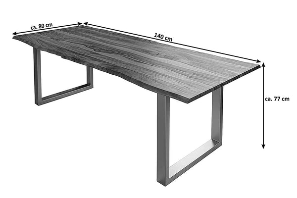 #140x80 #u-gestellsilber