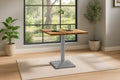 #naturfarben #75x75 #säulen-gestelleckigsilber