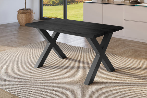 #holzgrau-optik #160x85 #x-gestellschwarz