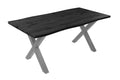 #graufarben #180x90 #x-gestellsilber