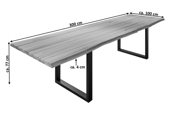 #naturfarben #300x100 #u-gestellschwarz