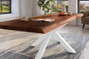 #nussbaumfarben #260x110 #spider-gestellweiß