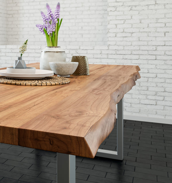 #naturfarben #280x100 #u-gestellsilber